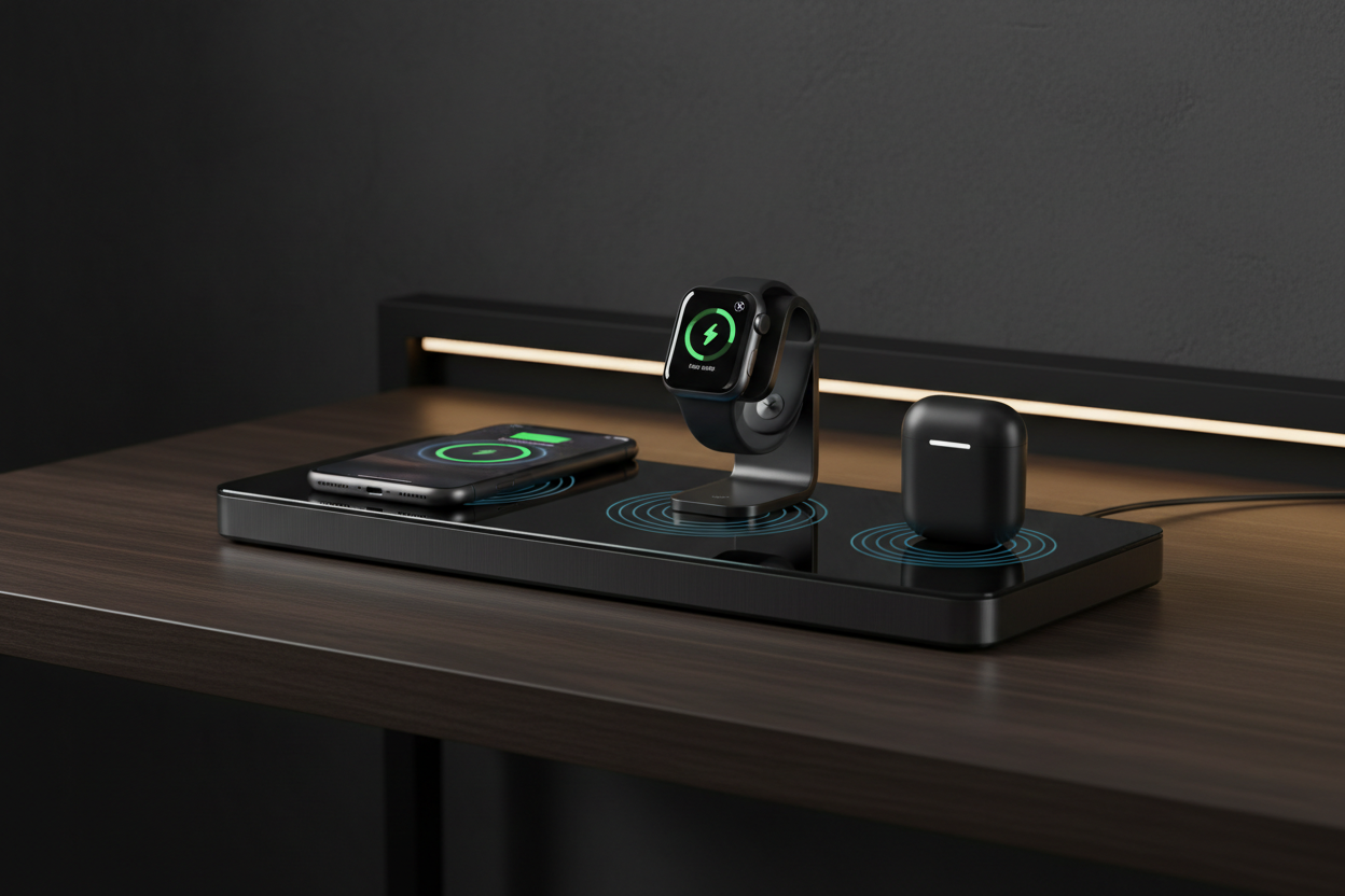 Avantajele încărcării wireless și cum alegi o stație 3-in-1 potrivită.