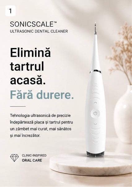 Curățare profesională

direct de acasă.

Delicat cu smalțul. Dur cu tartrul.