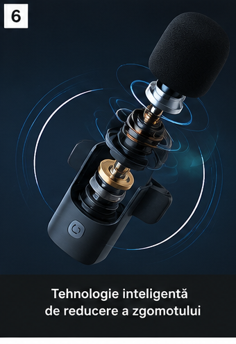 AETRIX MicPro wireless microphone with intelligent noise reduction technology

